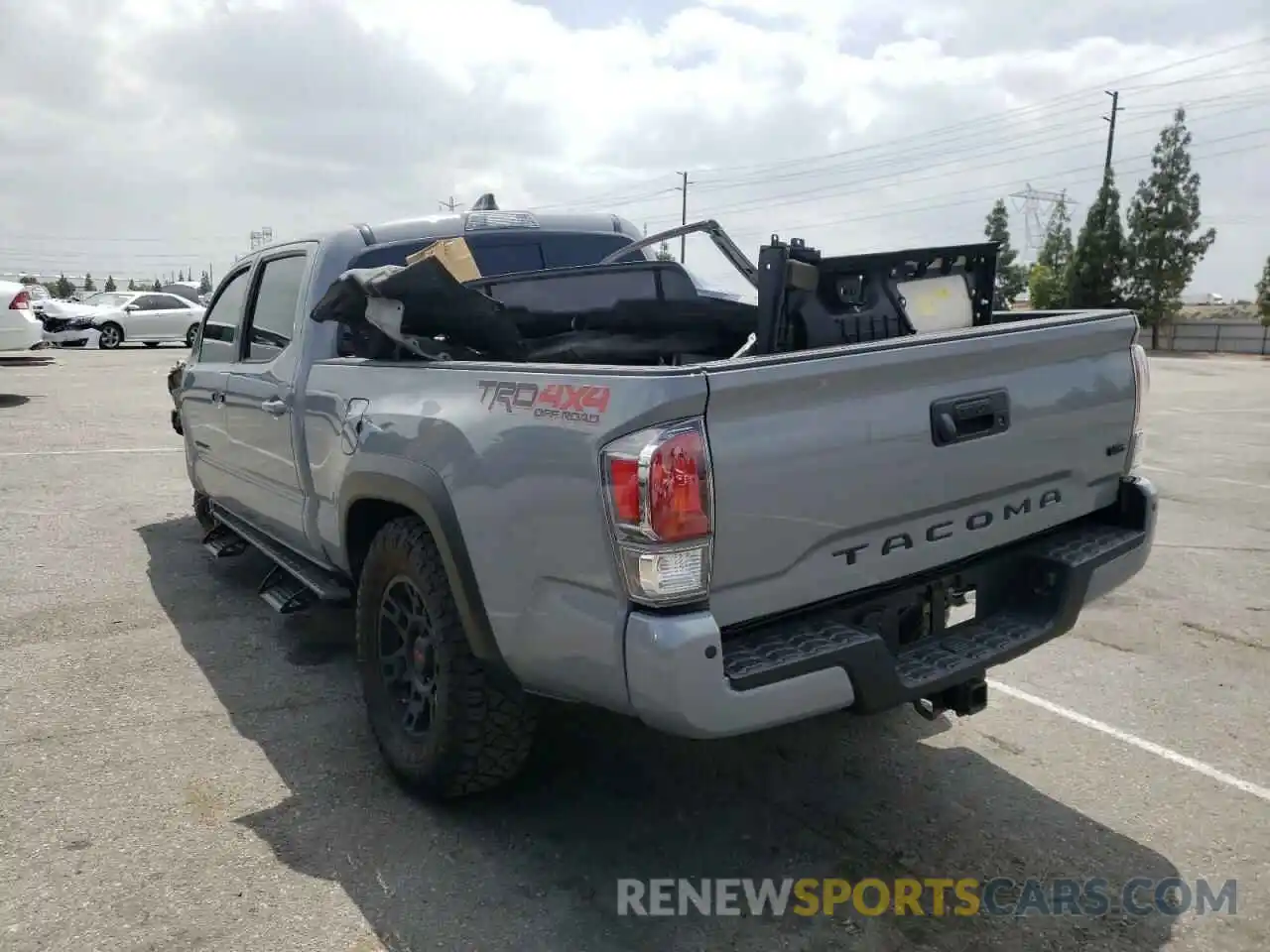 3 Photograph of a damaged car 3TMDZ5BN2MM106076 TOYOTA TACOMA 2021