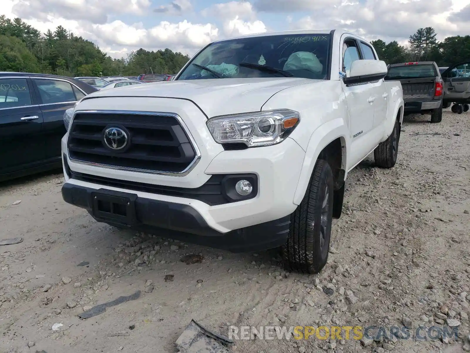 2 Photograph of a damaged car 3TMDZ5BN2MM107177 TOYOTA TACOMA 2021