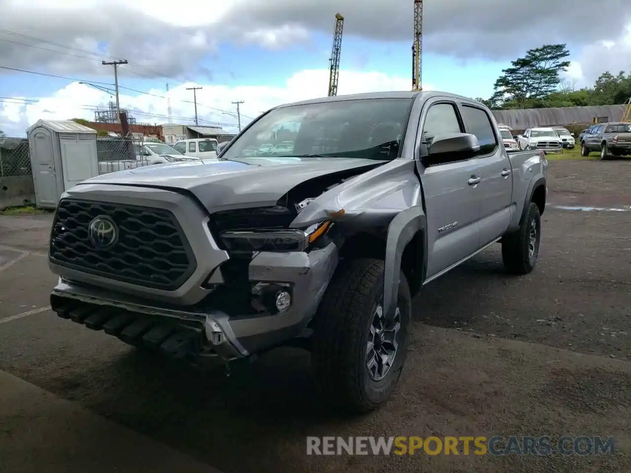 2 Photograph of a damaged car 3TMDZ5BN2MM107728 TOYOTA TACOMA 2021