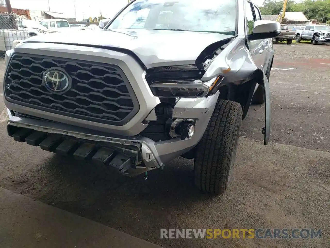 9 Photograph of a damaged car 3TMDZ5BN2MM107728 TOYOTA TACOMA 2021