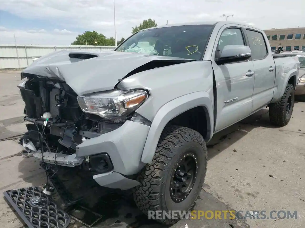 2 Photograph of a damaged car 3TMDZ5BN2MM109513 TOYOTA TACOMA 2021