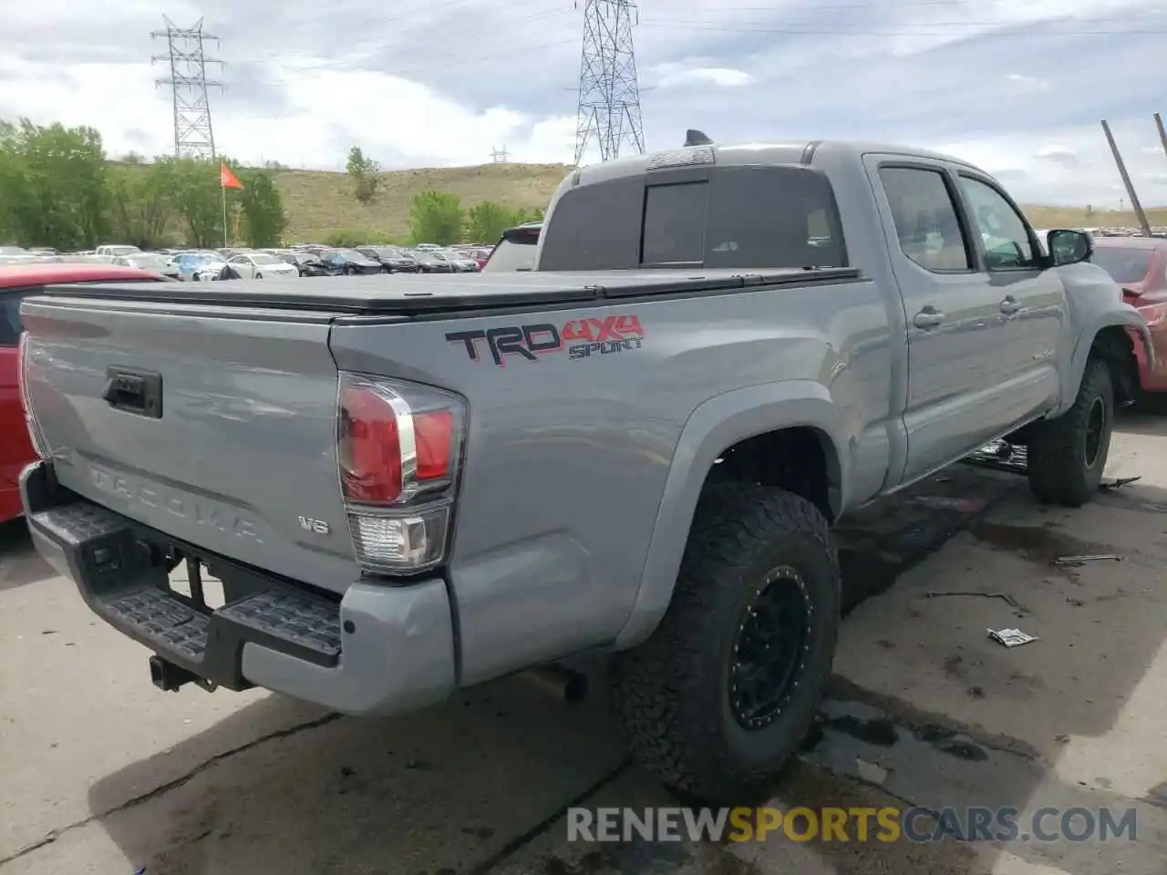 4 Фотография поврежденного автомобиля 3TMDZ5BN2MM109513 TOYOTA TACOMA 2021