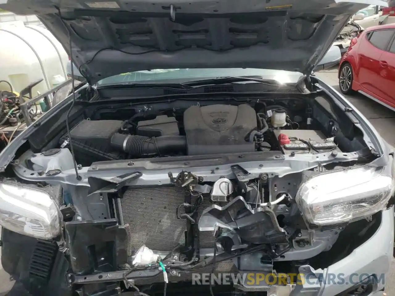 7 Photograph of a damaged car 3TMDZ5BN2MM109513 TOYOTA TACOMA 2021