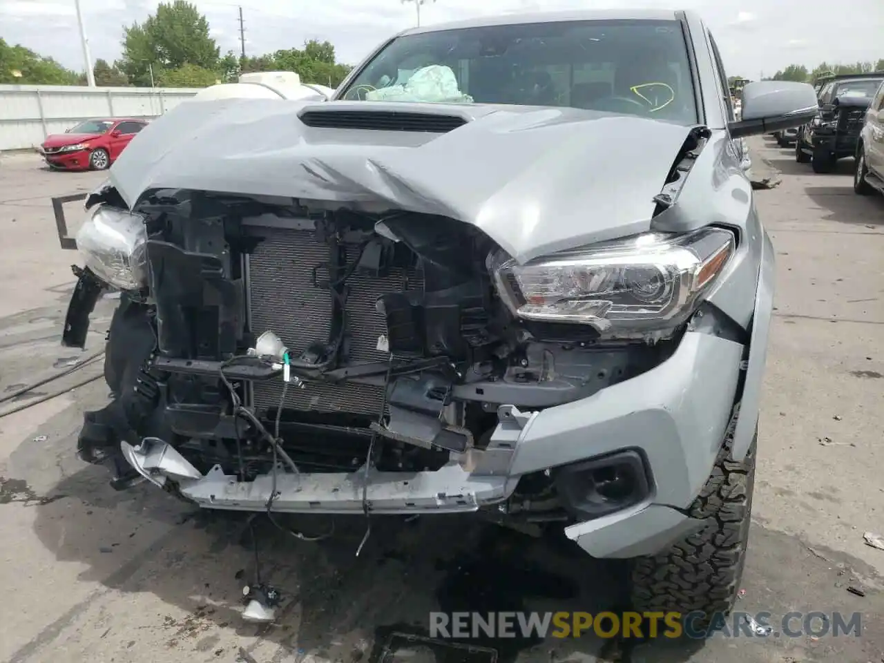 9 Photograph of a damaged car 3TMDZ5BN2MM109513 TOYOTA TACOMA 2021