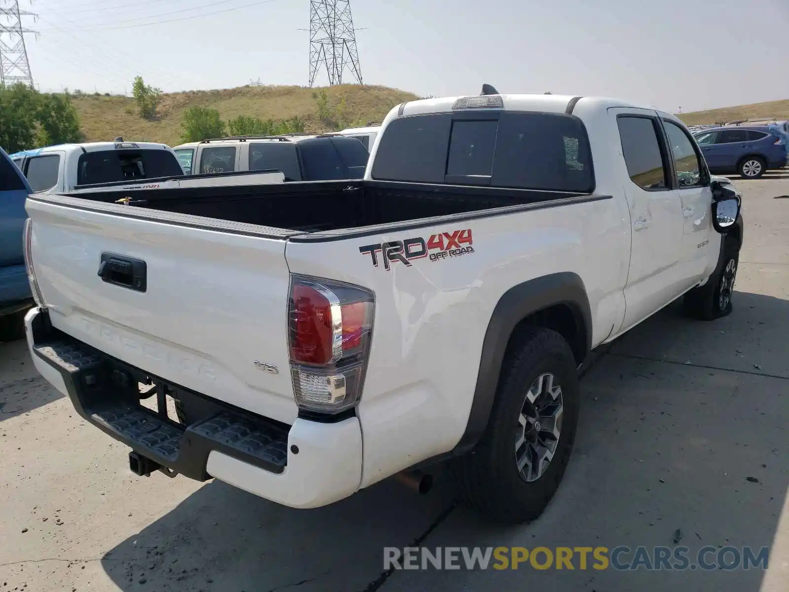 4 Photograph of a damaged car 3TMDZ5BN2MM110371 TOYOTA TACOMA 2021