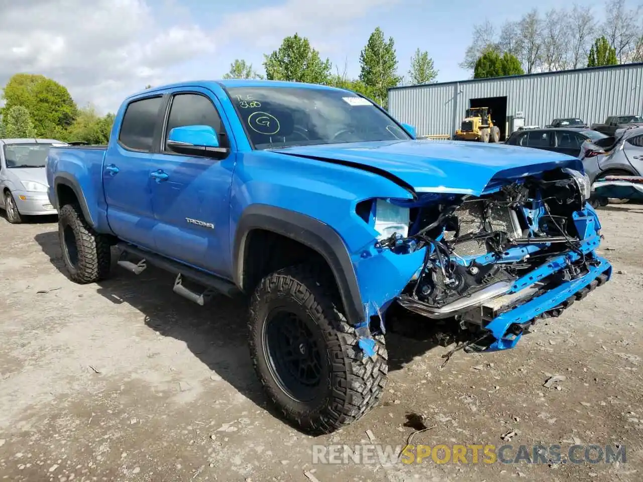 1 Photograph of a damaged car 3TMDZ5BN2MM110502 TOYOTA TACOMA 2021