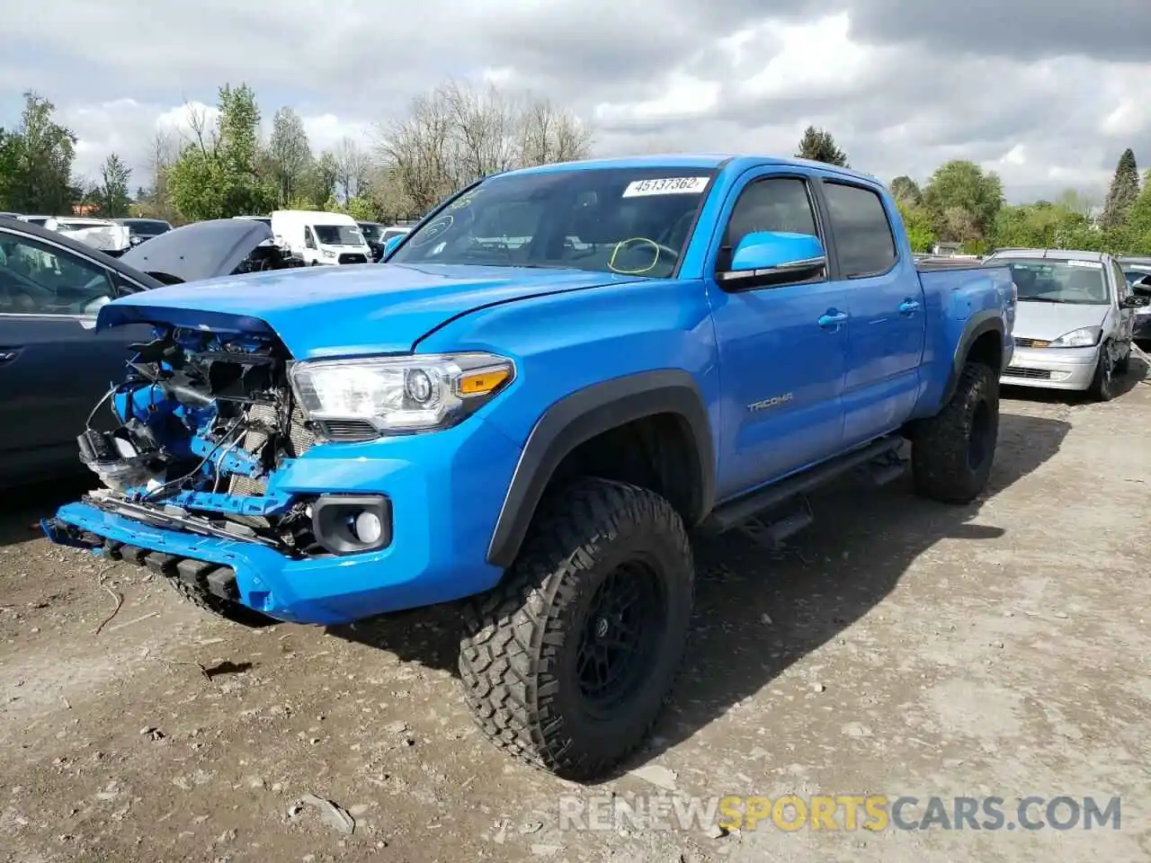 2 Photograph of a damaged car 3TMDZ5BN2MM110502 TOYOTA TACOMA 2021