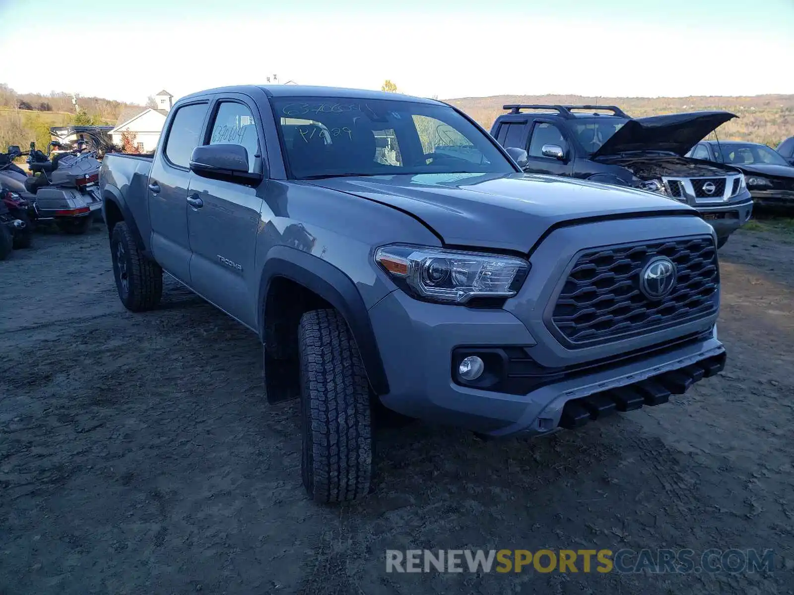 1 Photograph of a damaged car 3TMDZ5BN2MM114534 TOYOTA TACOMA 2021