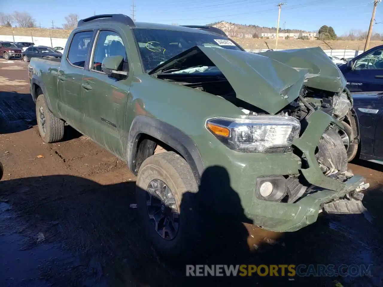 1 Photograph of a damaged car 3TMDZ5BN2MM117109 TOYOTA TACOMA 2021