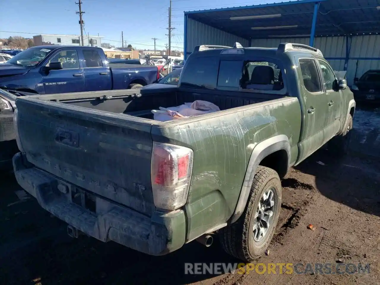 4 Фотография поврежденного автомобиля 3TMDZ5BN2MM117109 TOYOTA TACOMA 2021