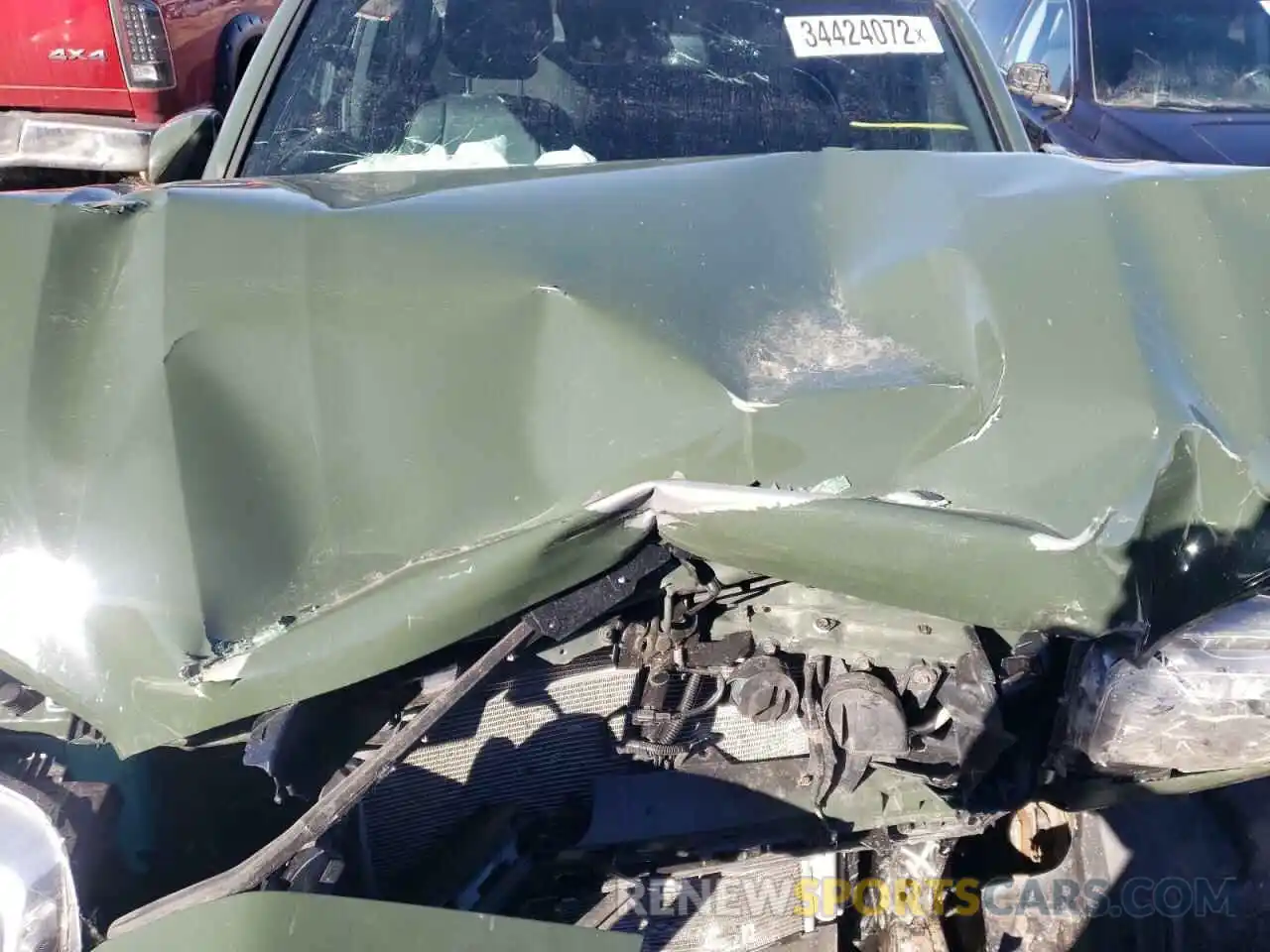 7 Photograph of a damaged car 3TMDZ5BN2MM117109 TOYOTA TACOMA 2021