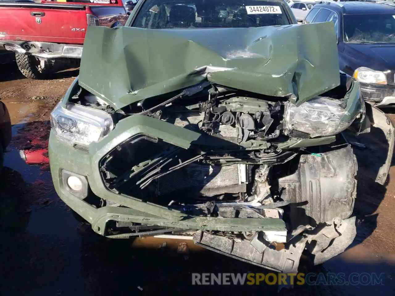 9 Photograph of a damaged car 3TMDZ5BN2MM117109 TOYOTA TACOMA 2021