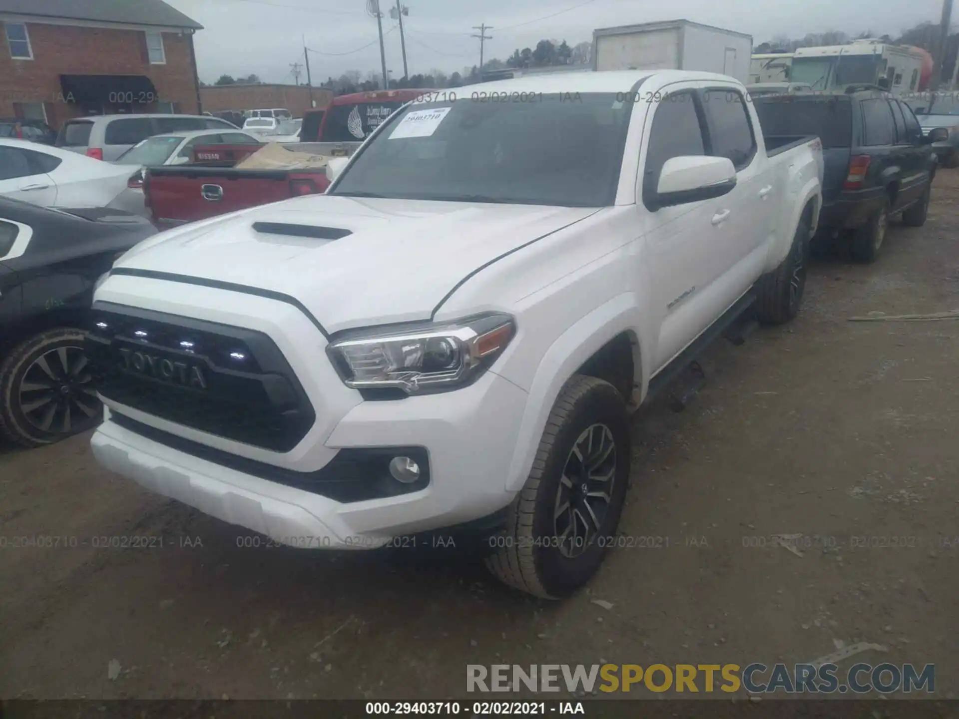 2 Photograph of a damaged car 3TMDZ5BN3MM099168 TOYOTA TACOMA 2021