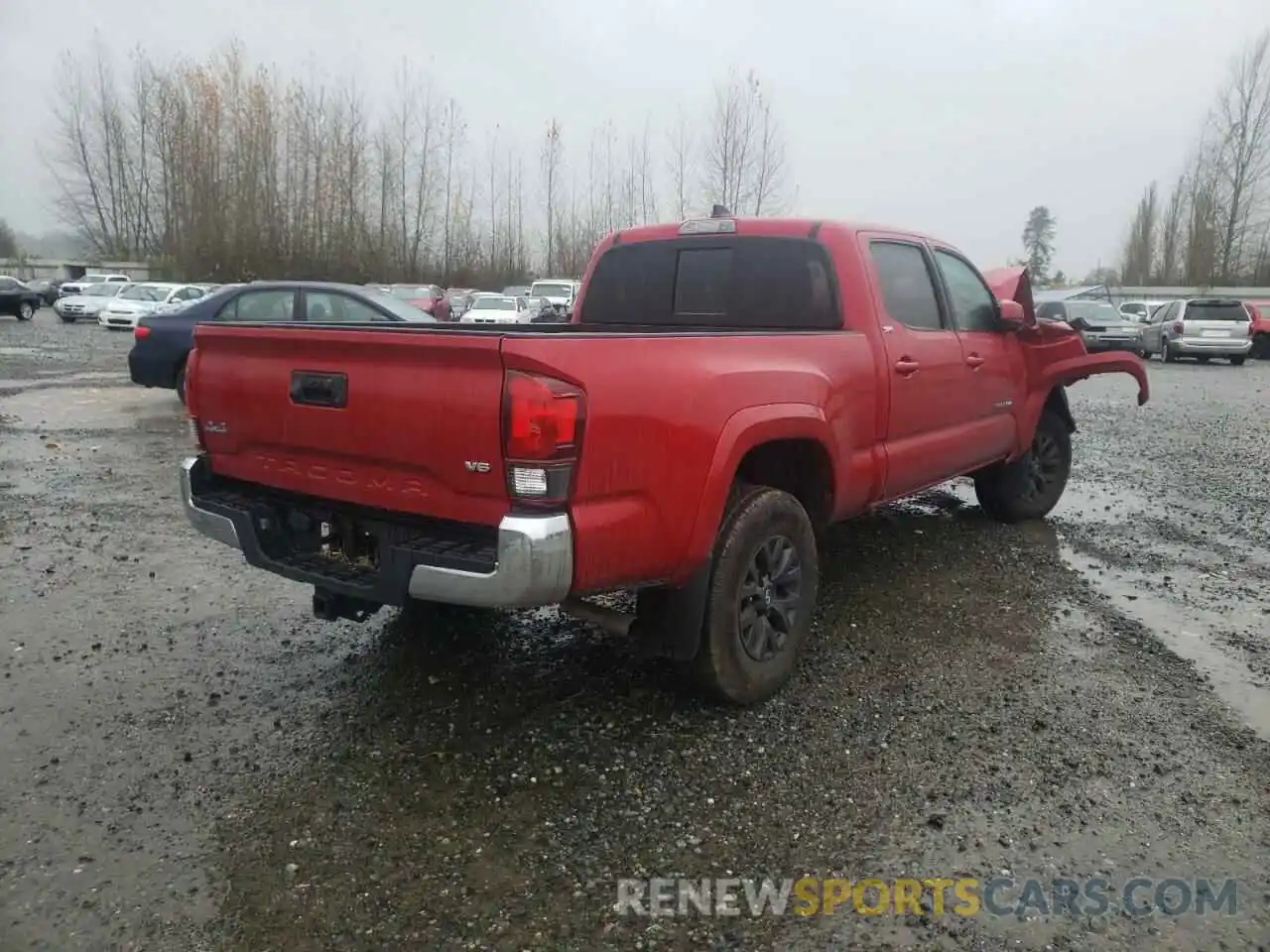 4 Photograph of a damaged car 3TMDZ5BN3MM100514 TOYOTA TACOMA 2021