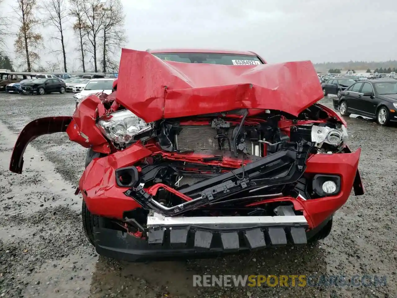 7 Photograph of a damaged car 3TMDZ5BN3MM100514 TOYOTA TACOMA 2021