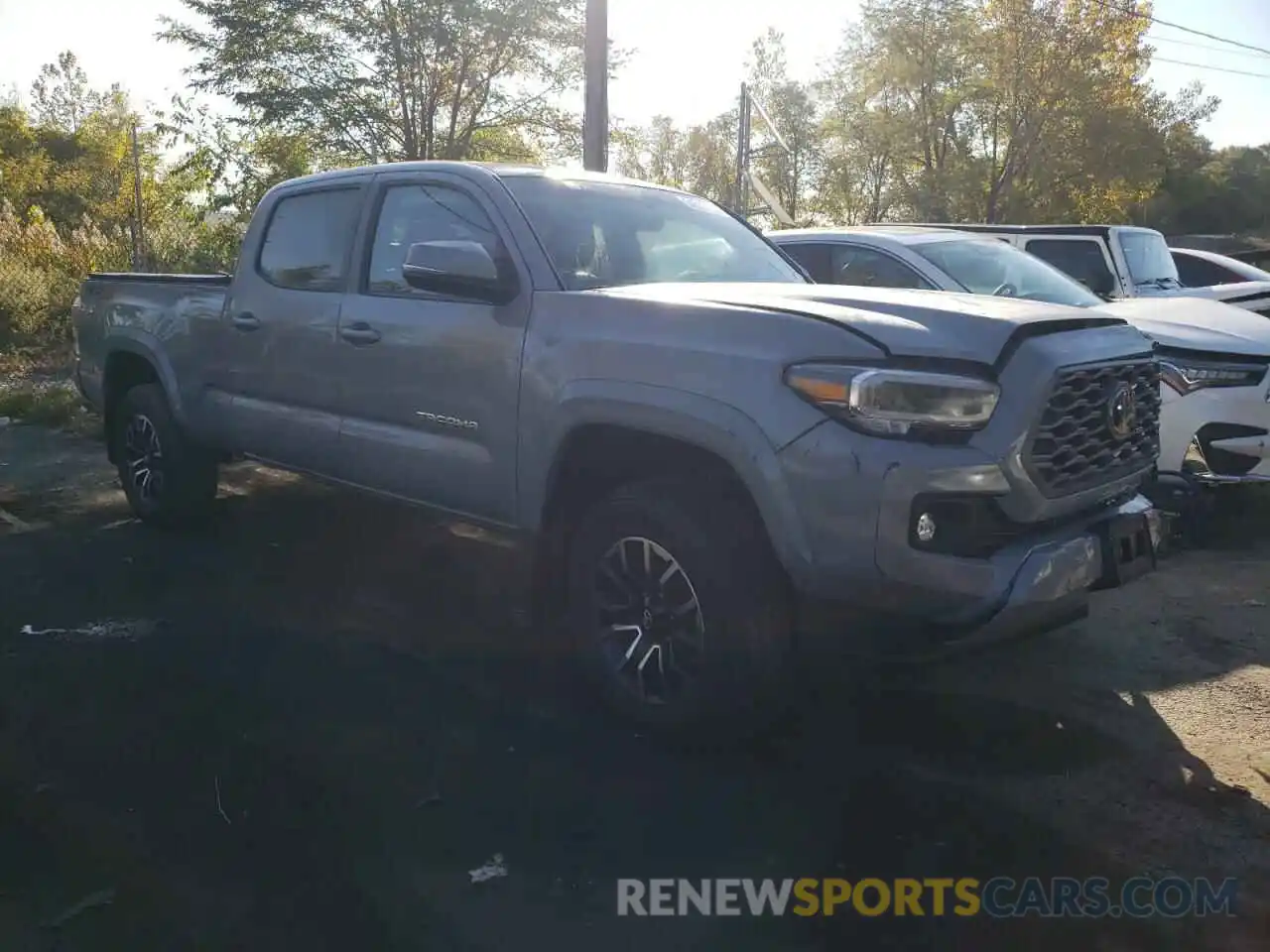 1 Photograph of a damaged car 3TMDZ5BN3MM100660 TOYOTA TACOMA 2021