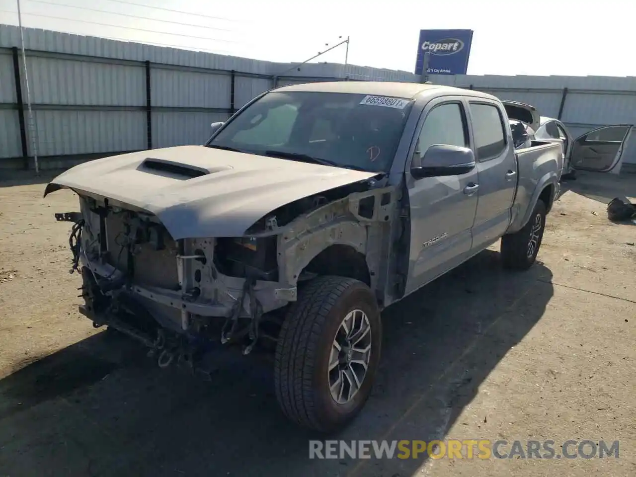 2 Photograph of a damaged car 3TMDZ5BN3MM102103 TOYOTA TACOMA 2021