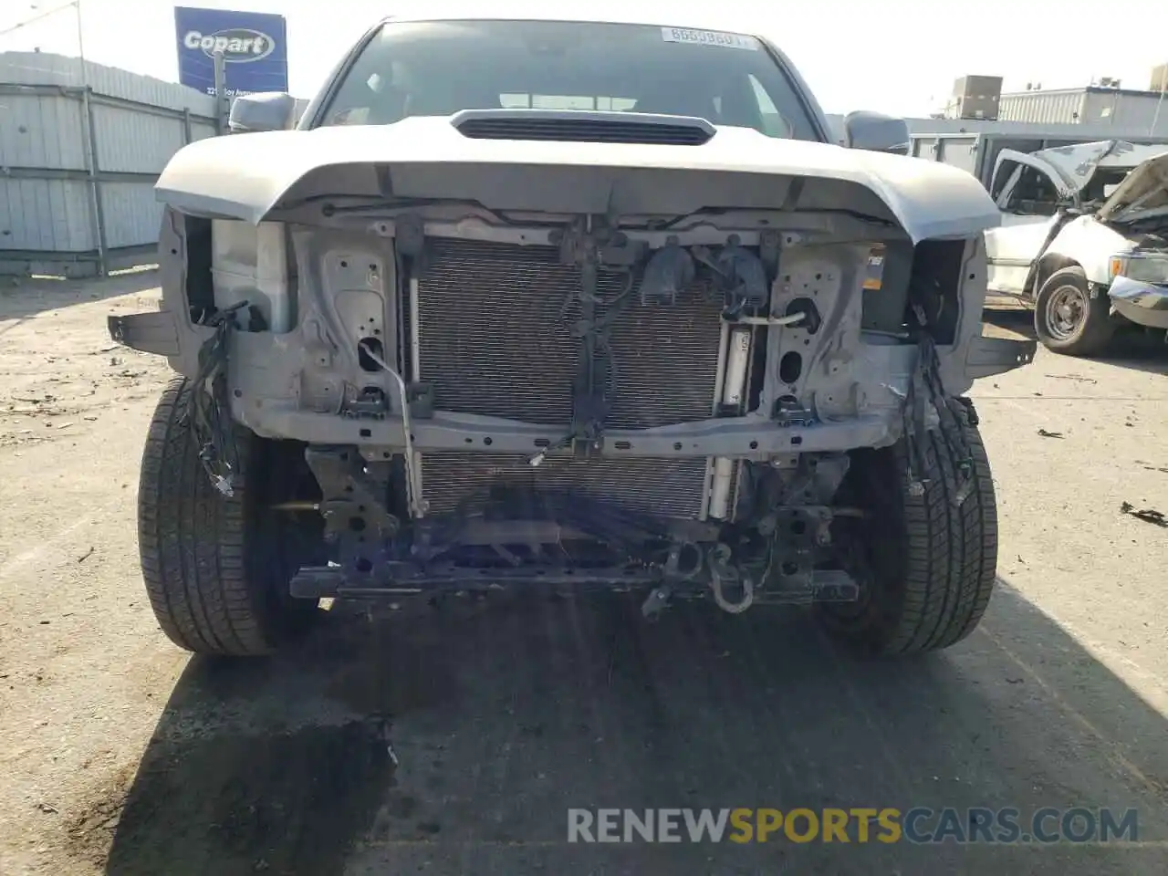 9 Photograph of a damaged car 3TMDZ5BN3MM102103 TOYOTA TACOMA 2021