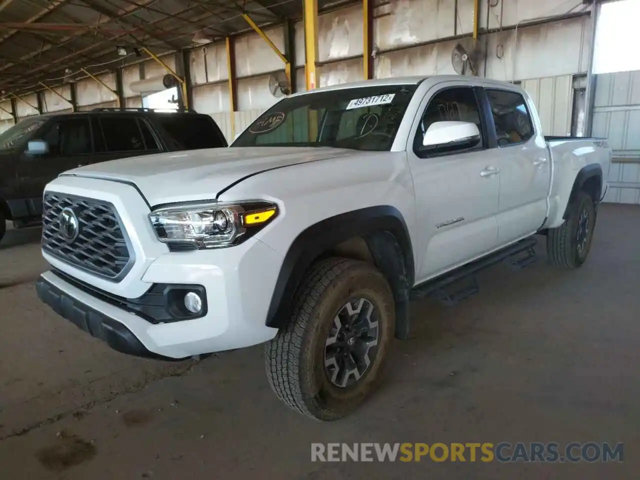 2 Photograph of a damaged car 3TMDZ5BN3MM114493 TOYOTA TACOMA 2021