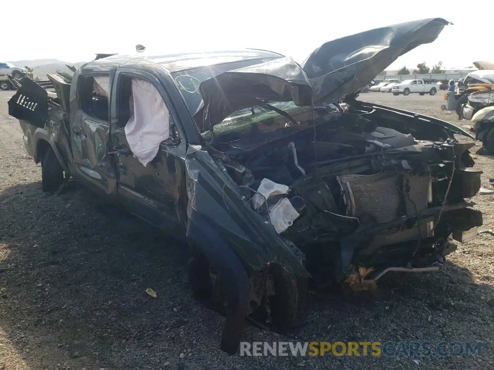 1 Photograph of a damaged car 3TMDZ5BN4MM102093 TOYOTA TACOMA 2021