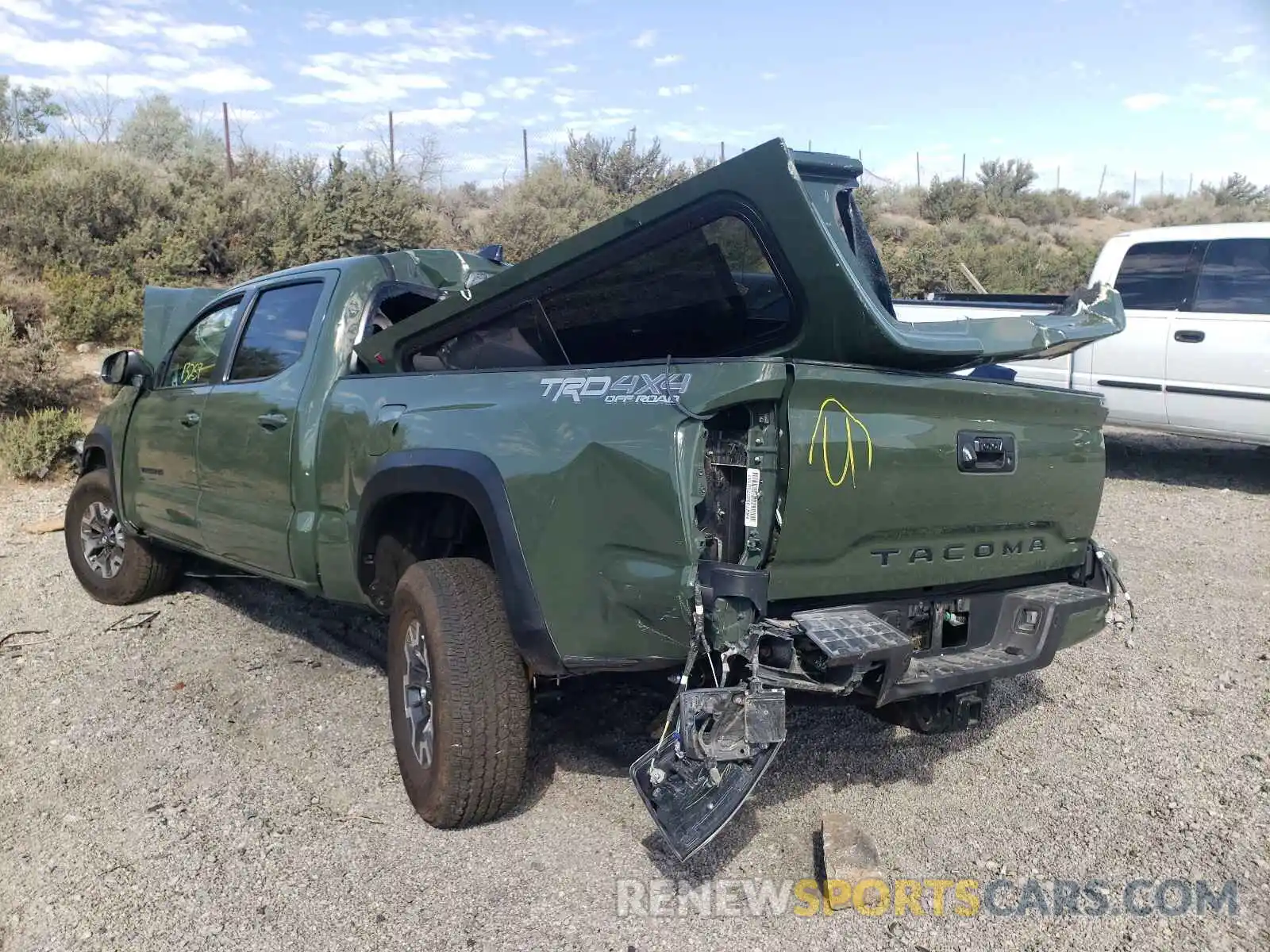 3 Photograph of a damaged car 3TMDZ5BN4MM102093 TOYOTA TACOMA 2021