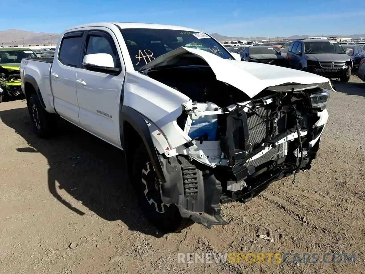 1 Photograph of a damaged car 3TMDZ5BN4MM104085 TOYOTA TACOMA 2021