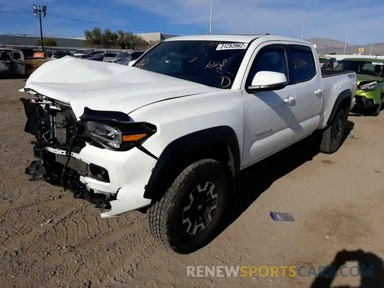 2 Photograph of a damaged car 3TMDZ5BN4MM104085 TOYOTA TACOMA 2021