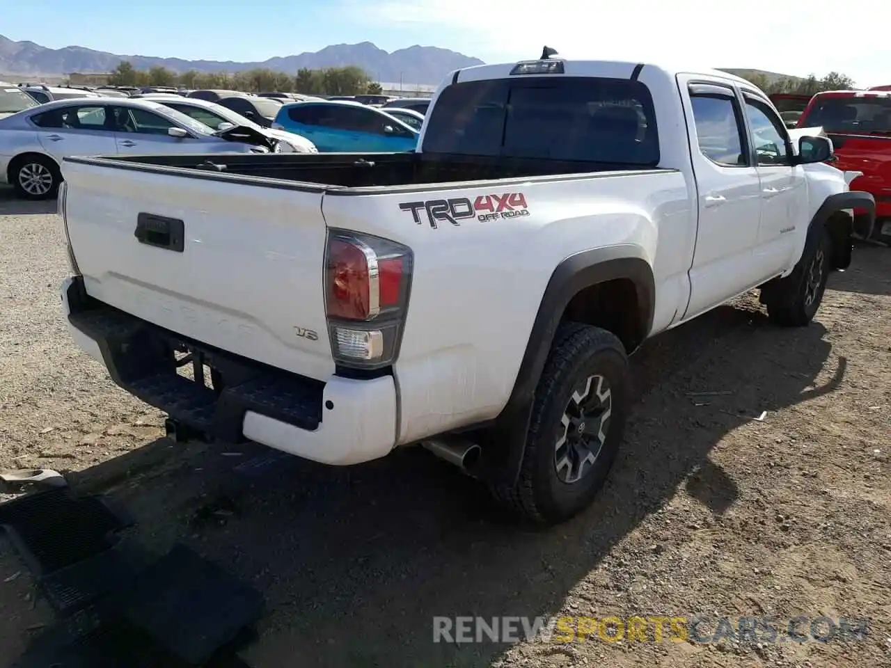 4 Photograph of a damaged car 3TMDZ5BN4MM104085 TOYOTA TACOMA 2021