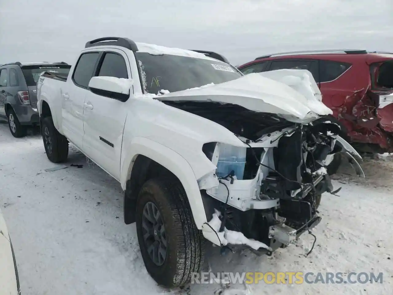 1 Photograph of a damaged car 3TMDZ5BN4MM109979 TOYOTA TACOMA 2021