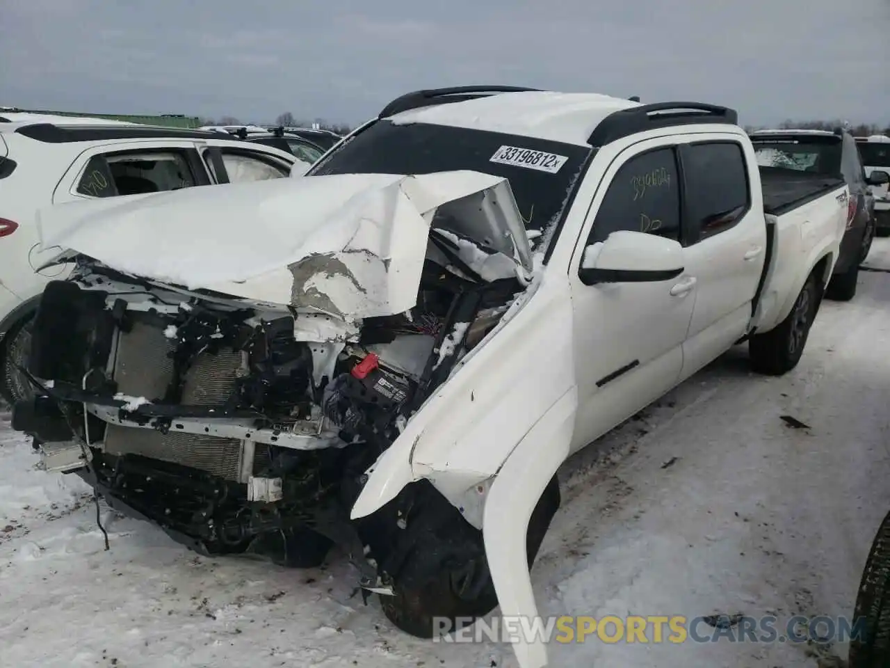 2 Photograph of a damaged car 3TMDZ5BN4MM109979 TOYOTA TACOMA 2021