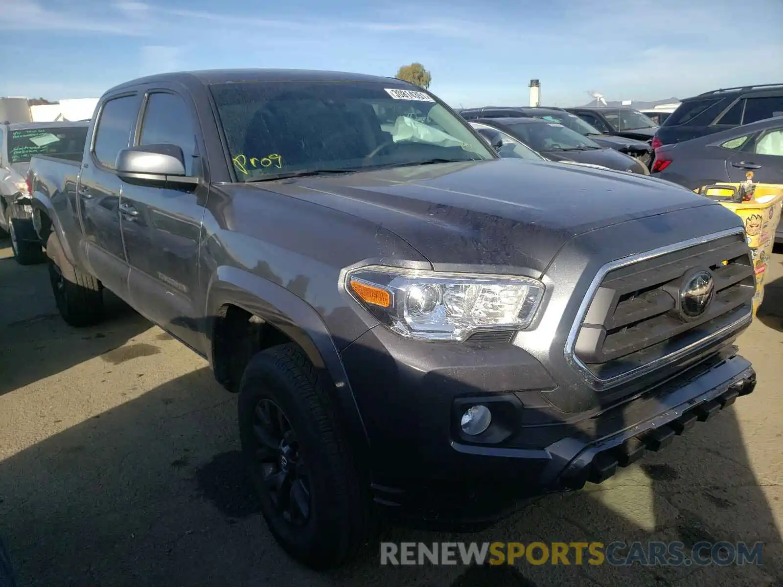 1 Photograph of a damaged car 3TMDZ5BN5MM100563 TOYOTA TACOMA 2021