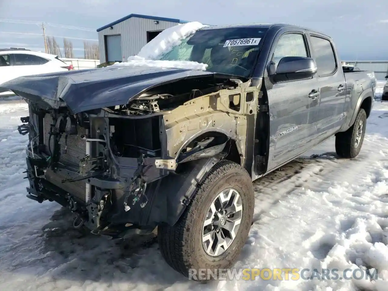 2 Photograph of a damaged car 3TMDZ5BN5MM103429 TOYOTA TACOMA 2021