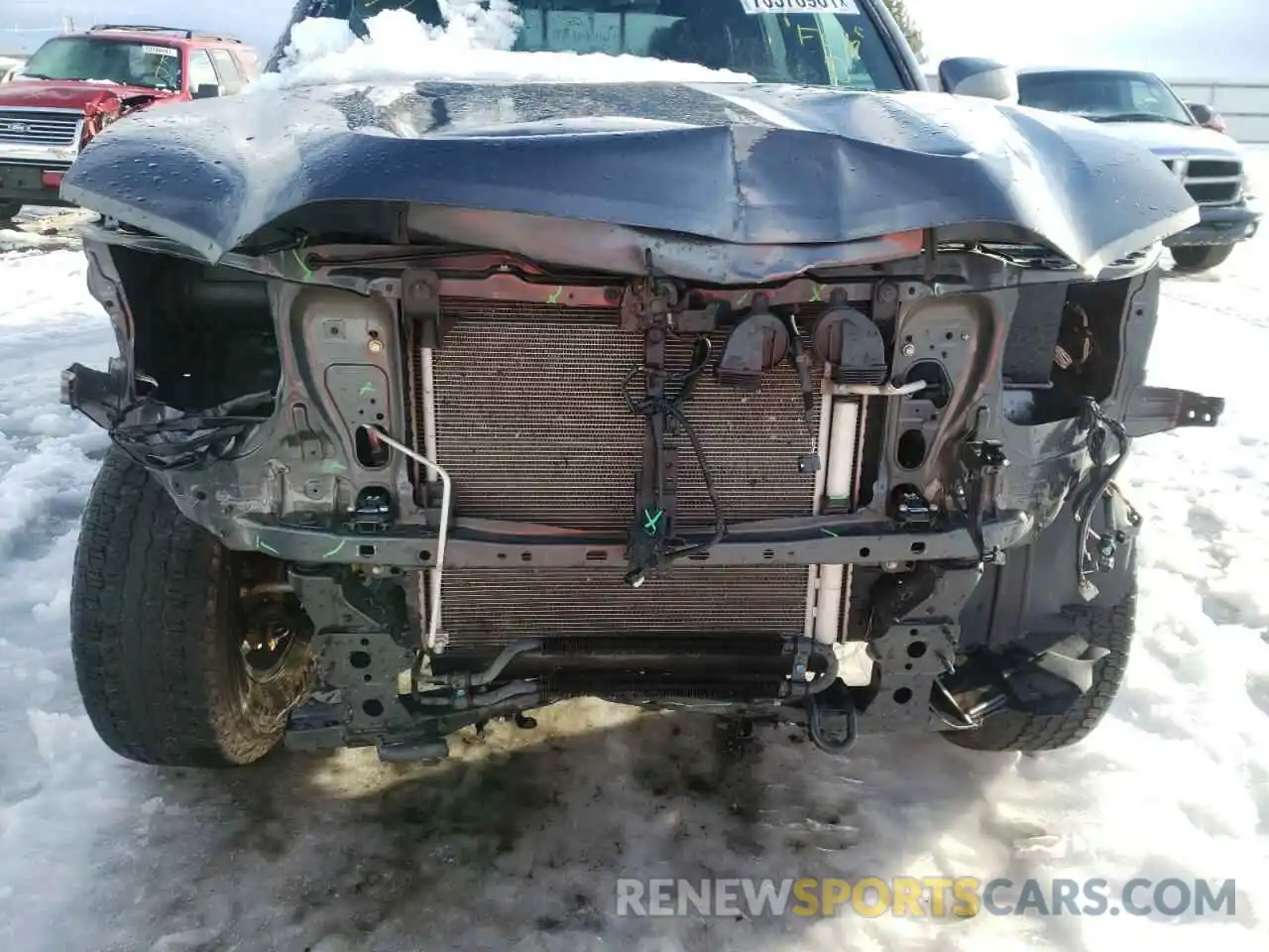 9 Photograph of a damaged car 3TMDZ5BN5MM103429 TOYOTA TACOMA 2021