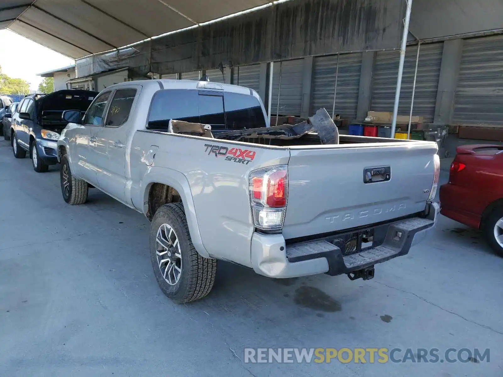 3 Photograph of a damaged car 3TMDZ5BN5MM105102 TOYOTA TACOMA 2021