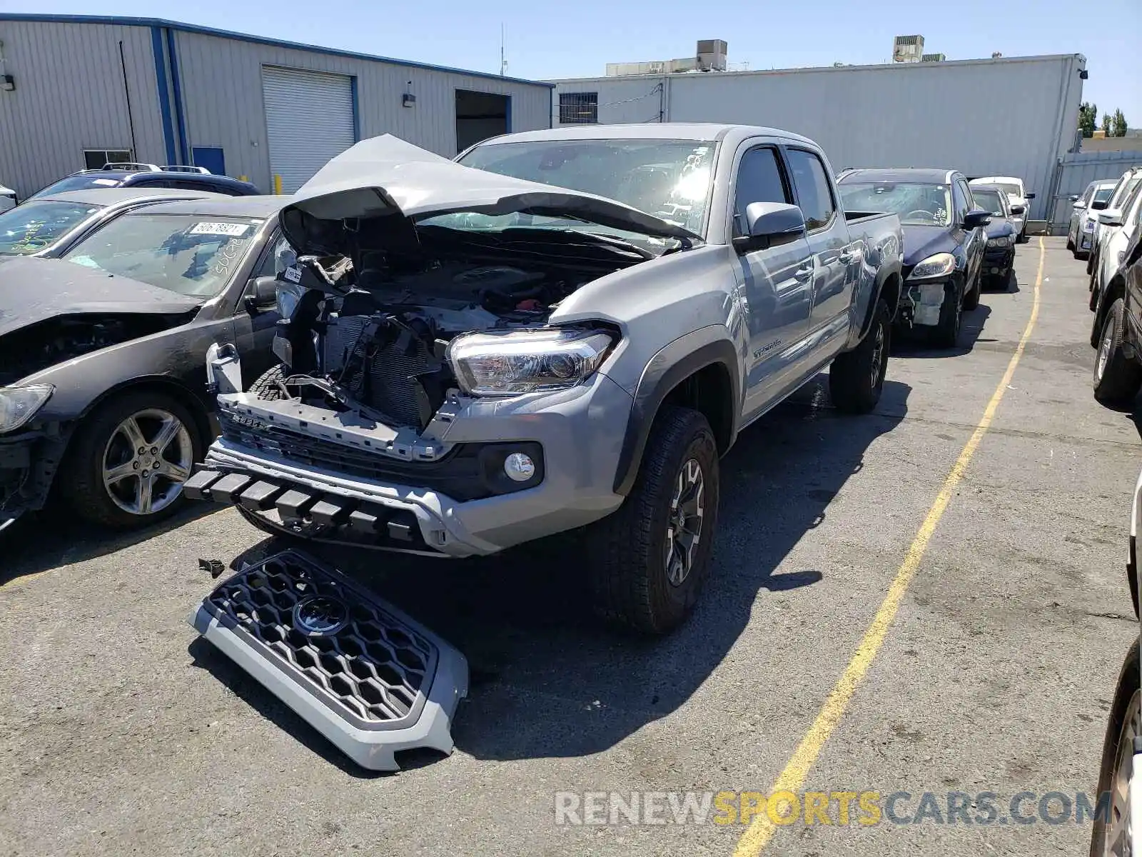 2 Photograph of a damaged car 3TMDZ5BN5MM109330 TOYOTA TACOMA 2021