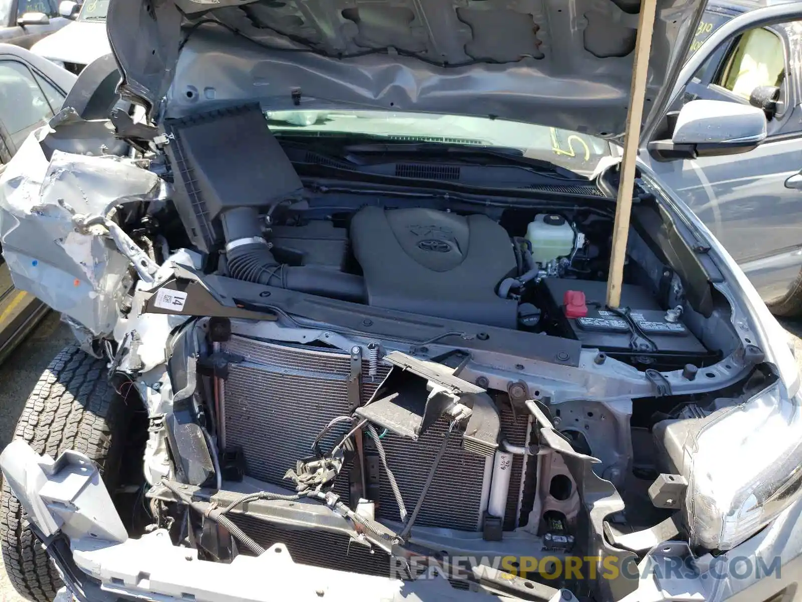 7 Photograph of a damaged car 3TMDZ5BN5MM109330 TOYOTA TACOMA 2021