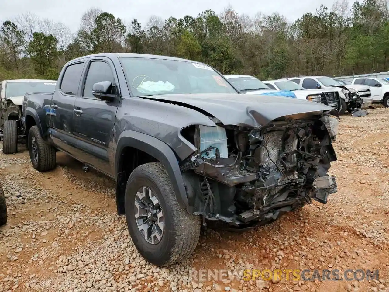 1 Photograph of a damaged car 3TMDZ5BN5MM110428 TOYOTA TACOMA 2021