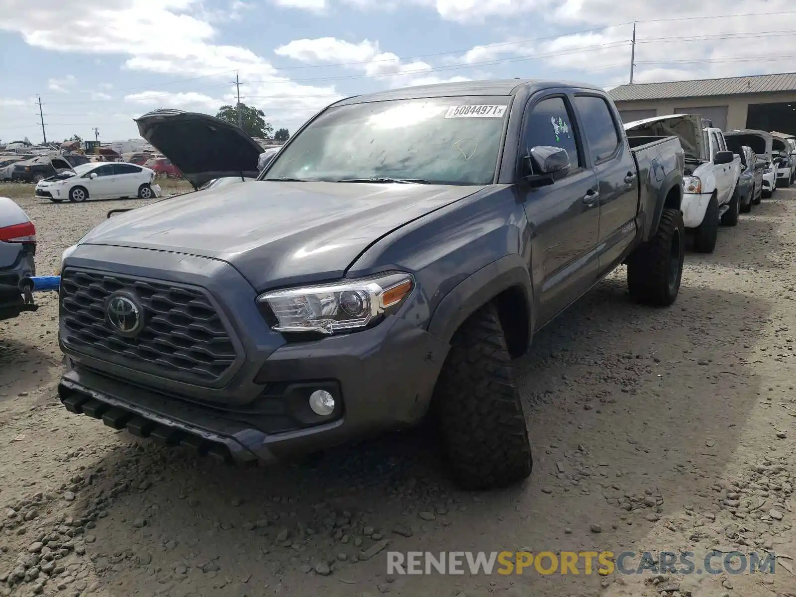 2 Photograph of a damaged car 3TMDZ5BN5MM112602 TOYOTA TACOMA 2021