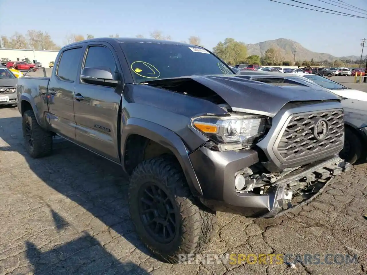 1 Photograph of a damaged car 3TMDZ5BN5MM114558 TOYOTA TACOMA 2021