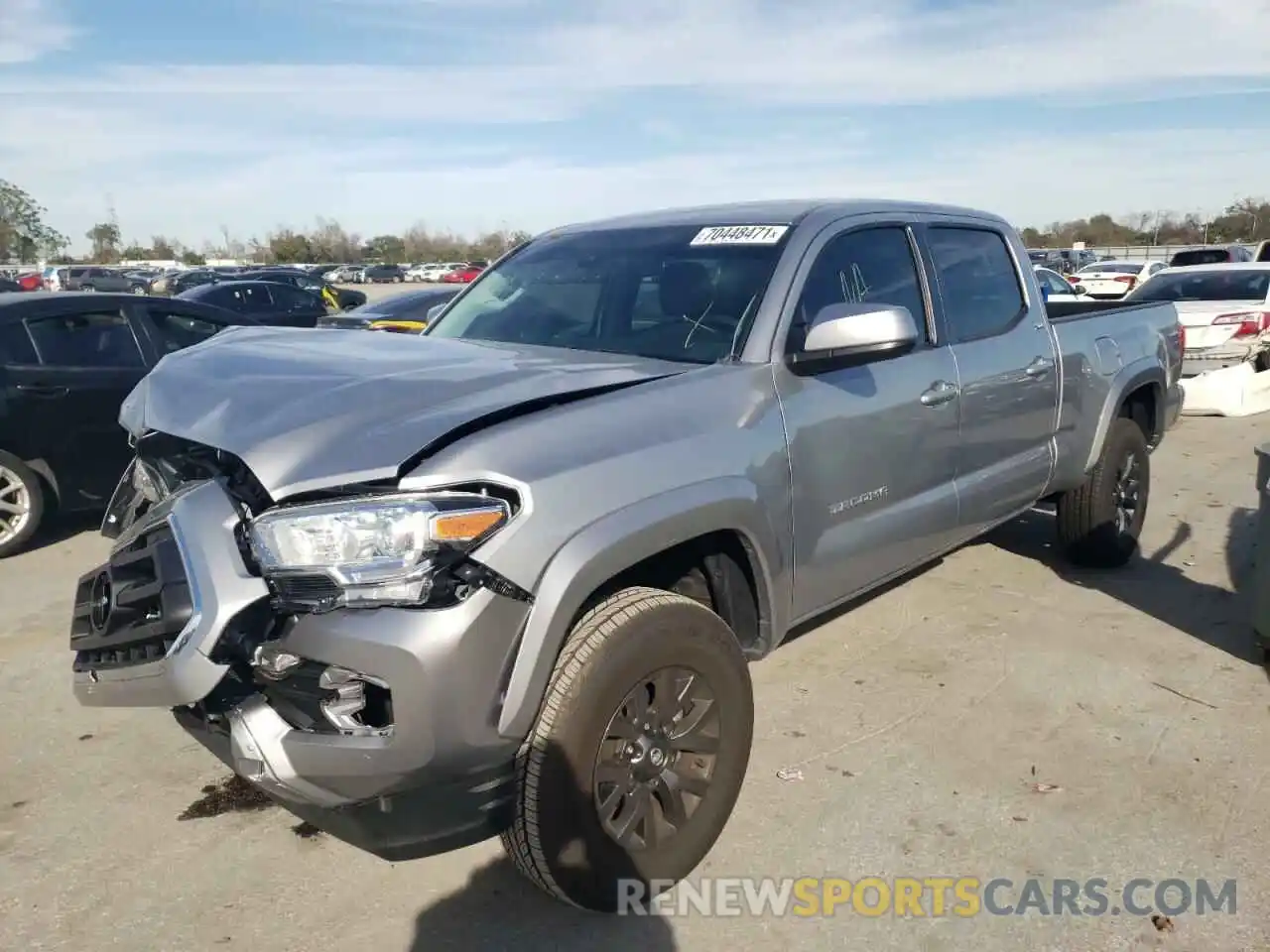 2 Photograph of a damaged car 3TMDZ5BN5MM118044 TOYOTA TACOMA 2021