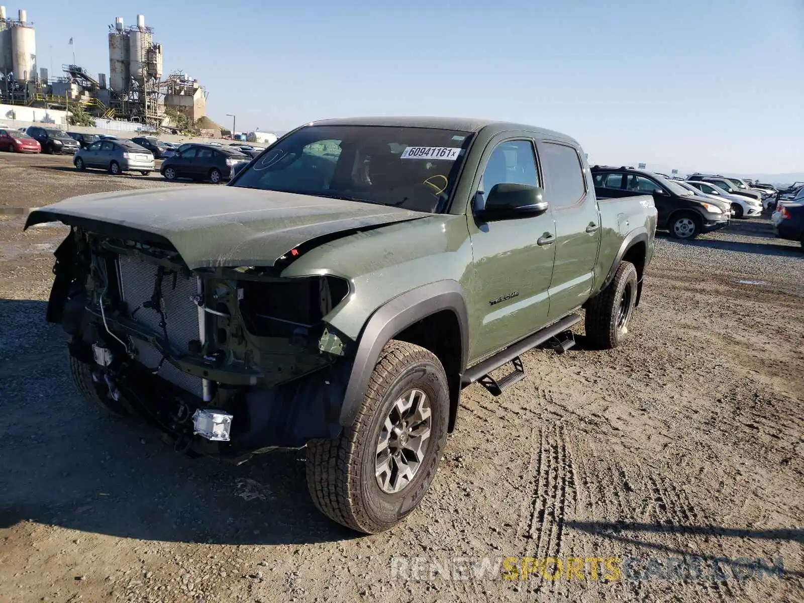 2 Фотография поврежденного автомобиля 3TMDZ5BN5MM118142 TOYOTA TACOMA 2021