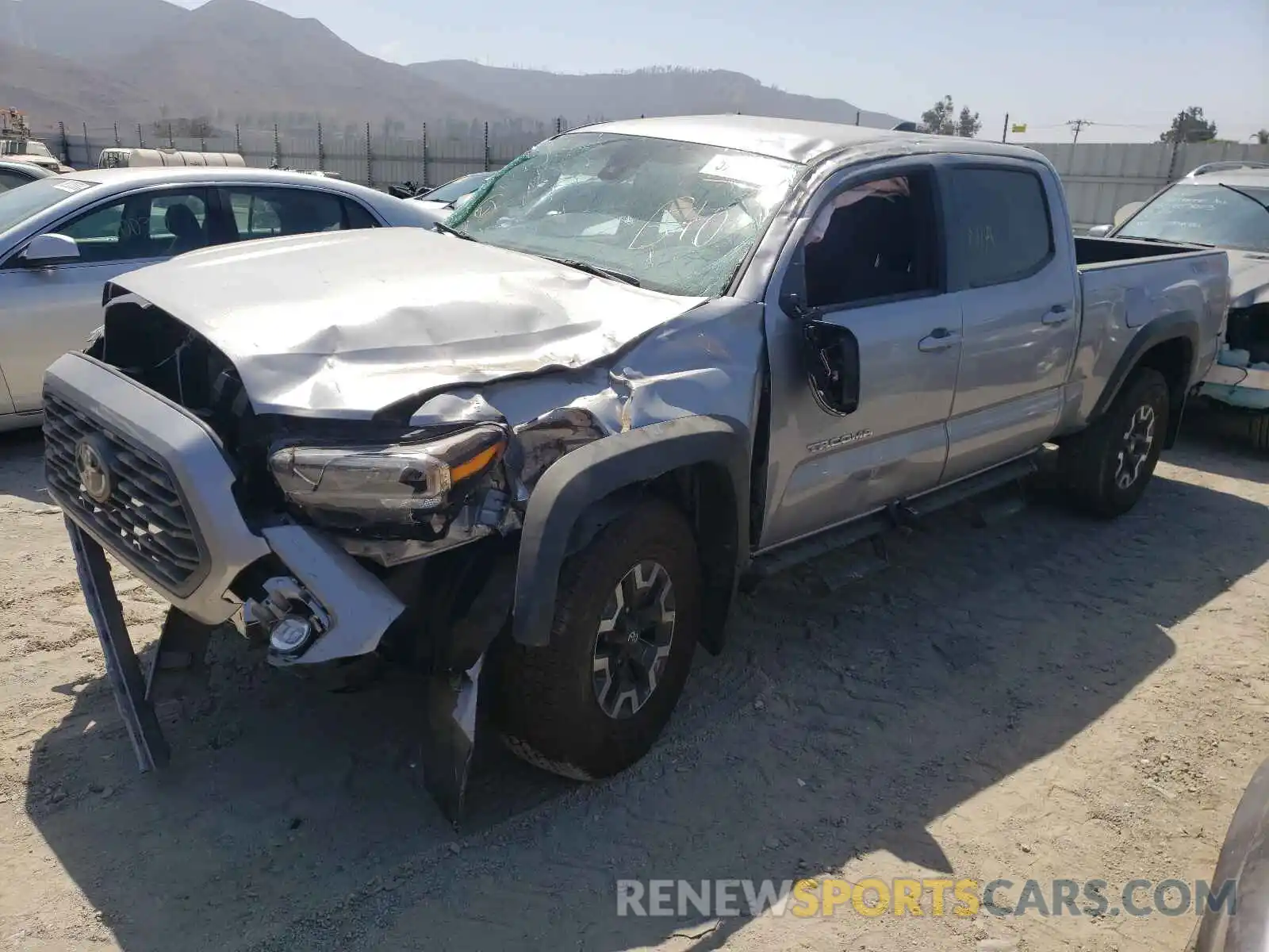 2 Photograph of a damaged car 3TMDZ5BN5MM118304 TOYOTA TACOMA 2021