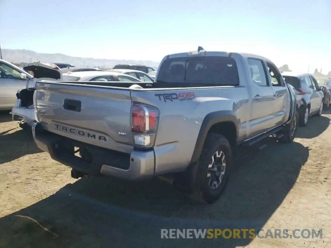 4 Photograph of a damaged car 3TMDZ5BN5MM118707 TOYOTA TACOMA 2021