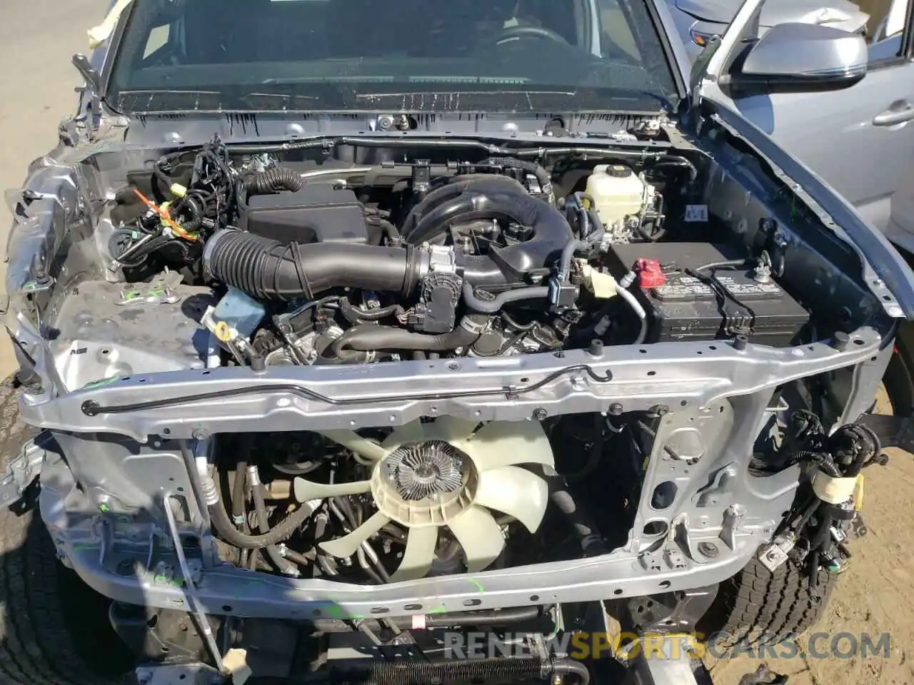 7 Photograph of a damaged car 3TMDZ5BN5MM118707 TOYOTA TACOMA 2021