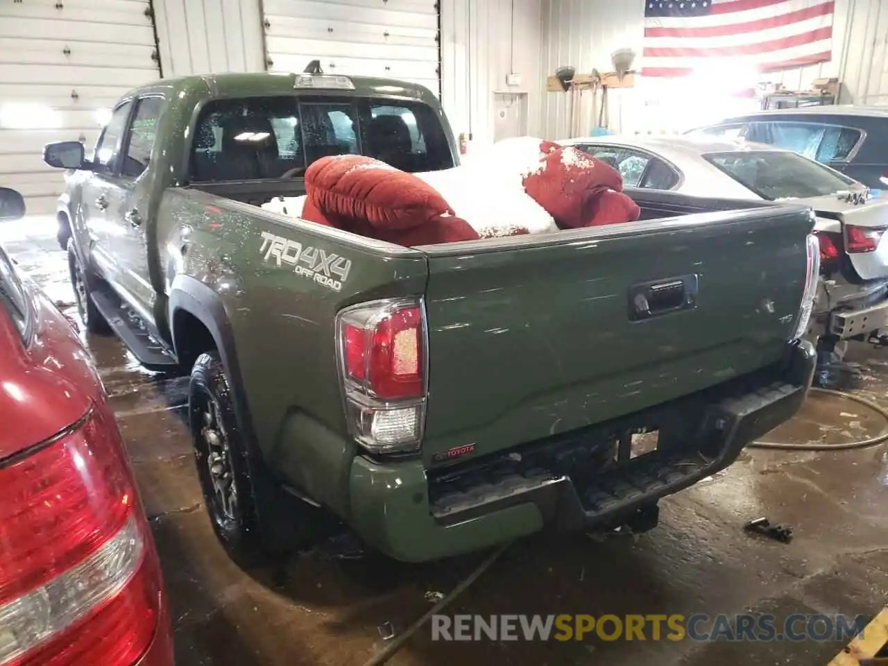 3 Photograph of a damaged car 3TMDZ5BN6MM100782 TOYOTA TACOMA 2021