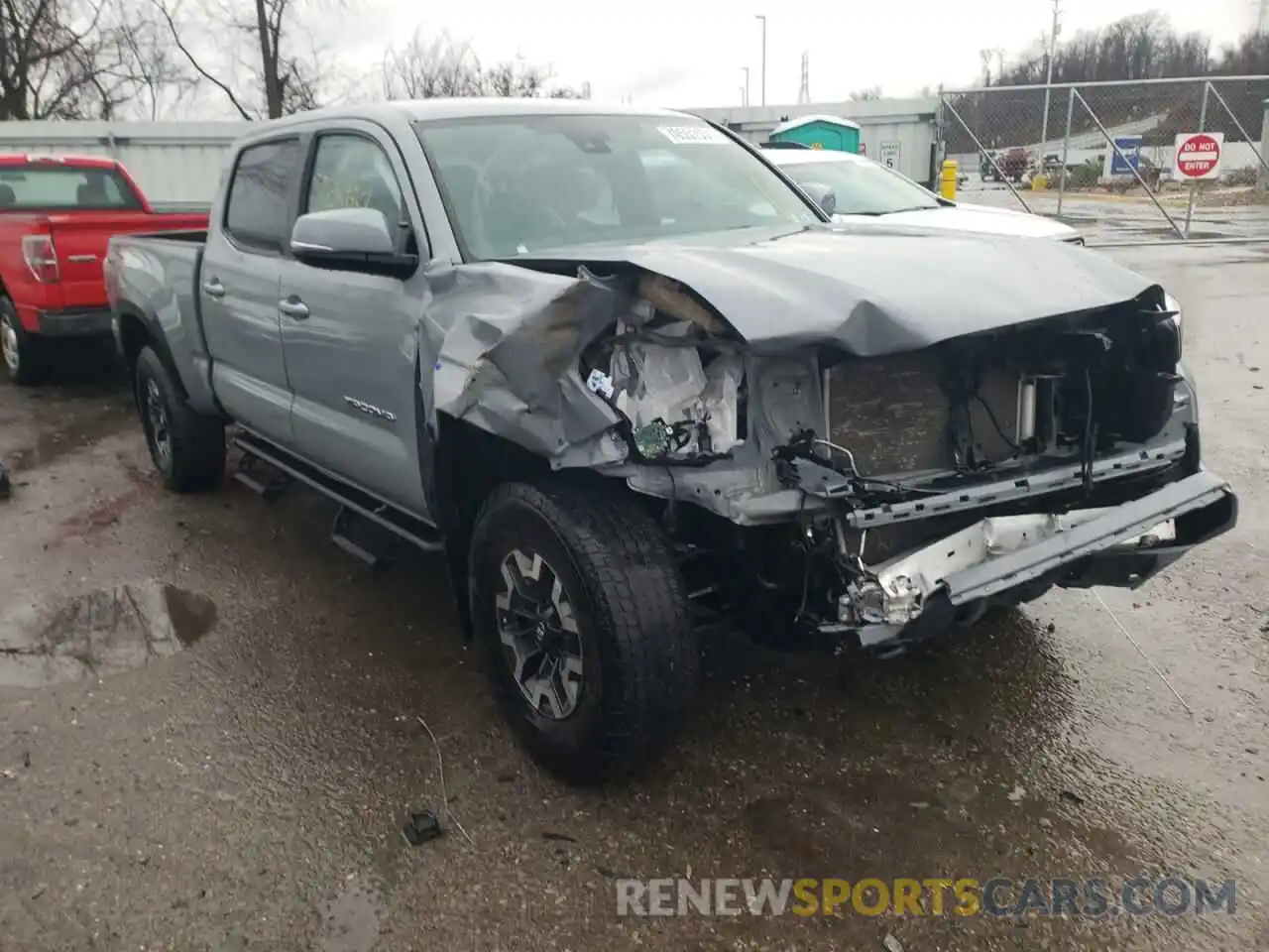 1 Photograph of a damaged car 3TMDZ5BN6MM103827 TOYOTA TACOMA 2021