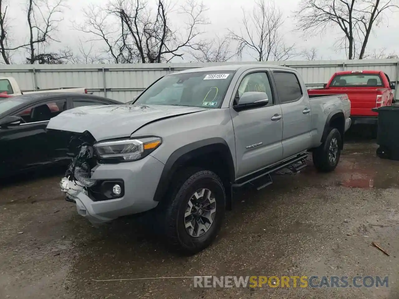 2 Photograph of a damaged car 3TMDZ5BN6MM103827 TOYOTA TACOMA 2021