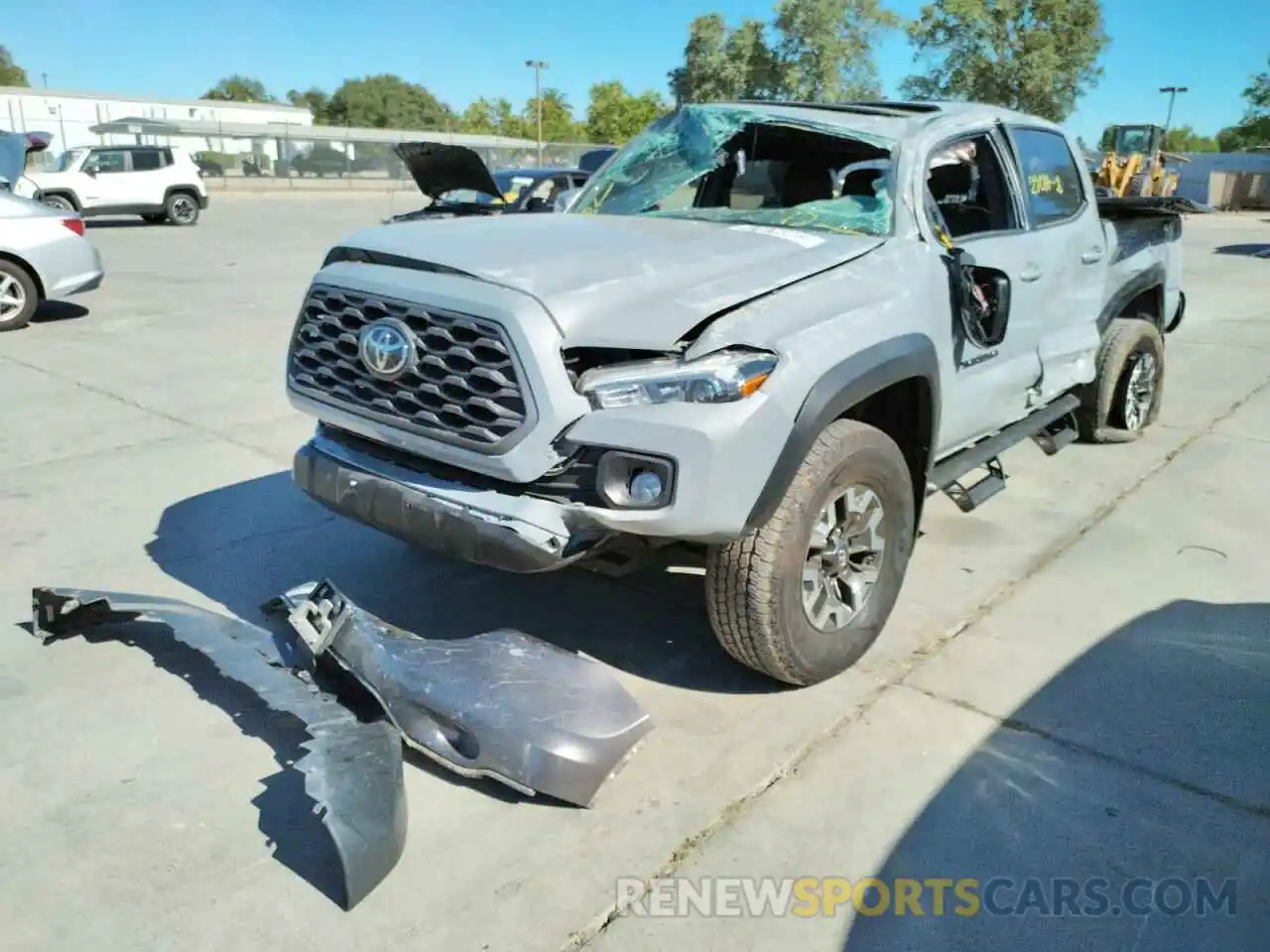 2 Photograph of a damaged car 3TMDZ5BN6MM104542 TOYOTA TACOMA 2021