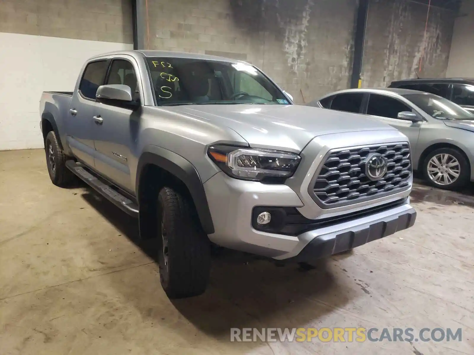 1 Photograph of a damaged car 3TMDZ5BN6MM105013 TOYOTA TACOMA 2021