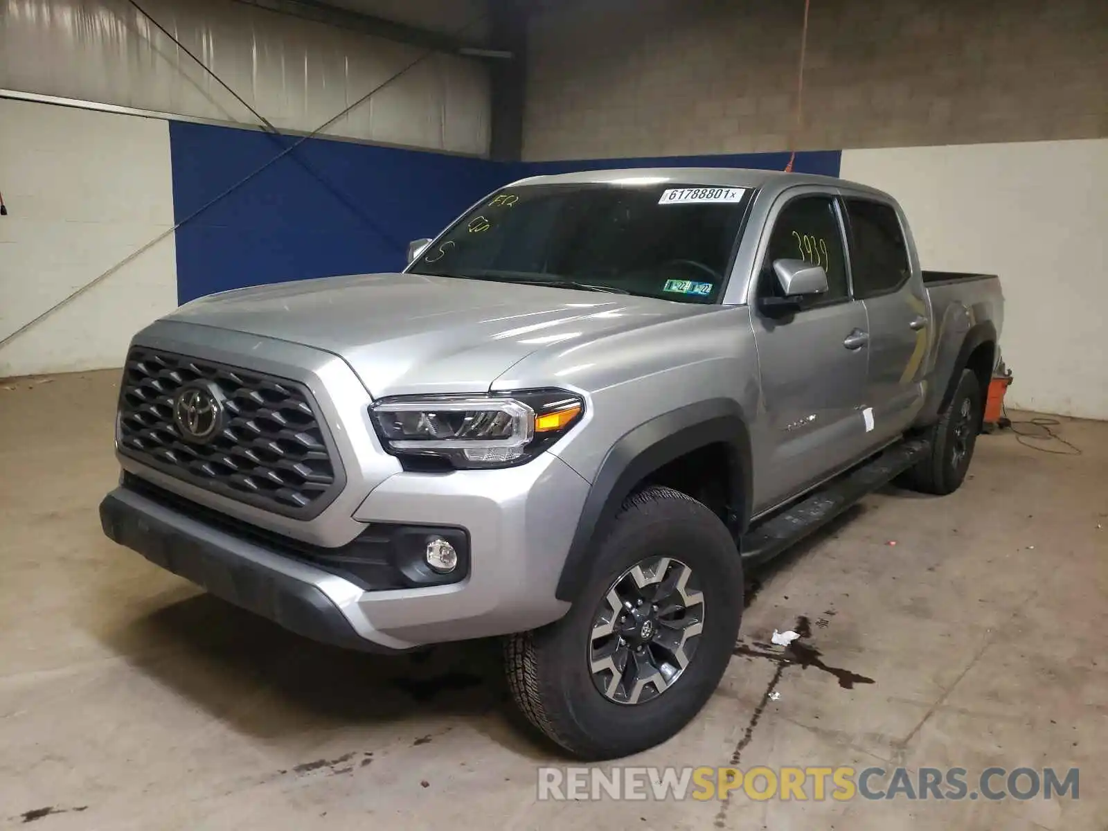 2 Photograph of a damaged car 3TMDZ5BN6MM105013 TOYOTA TACOMA 2021